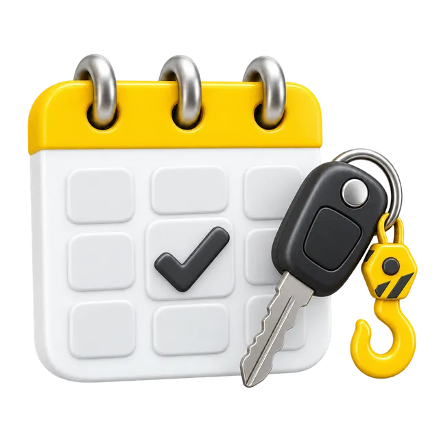 Arrange a vehicle pickup appointment